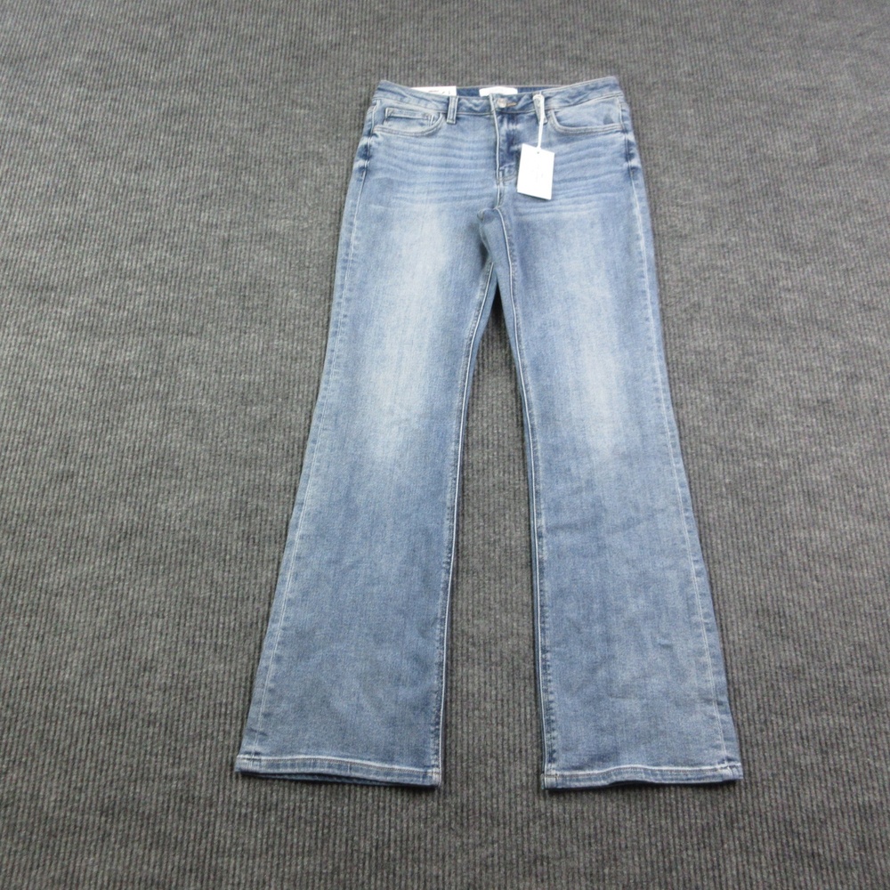 Vervet Blue Jeans Womens 29 Blue Bootcut Mid Rise Miranda Stretch 30x31.5* NWT
